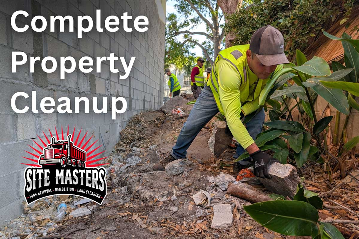 Tampa bay concrete removal debris removal seffner junk removal tampa demolish thonotosassa