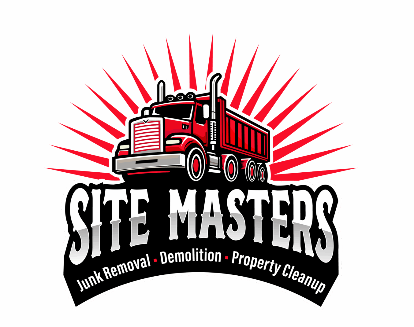 Site Masters Logo Junk Removal Property Cleanup Demolition Tampa Bay
