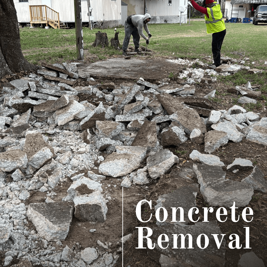 concrete removal tampa bay