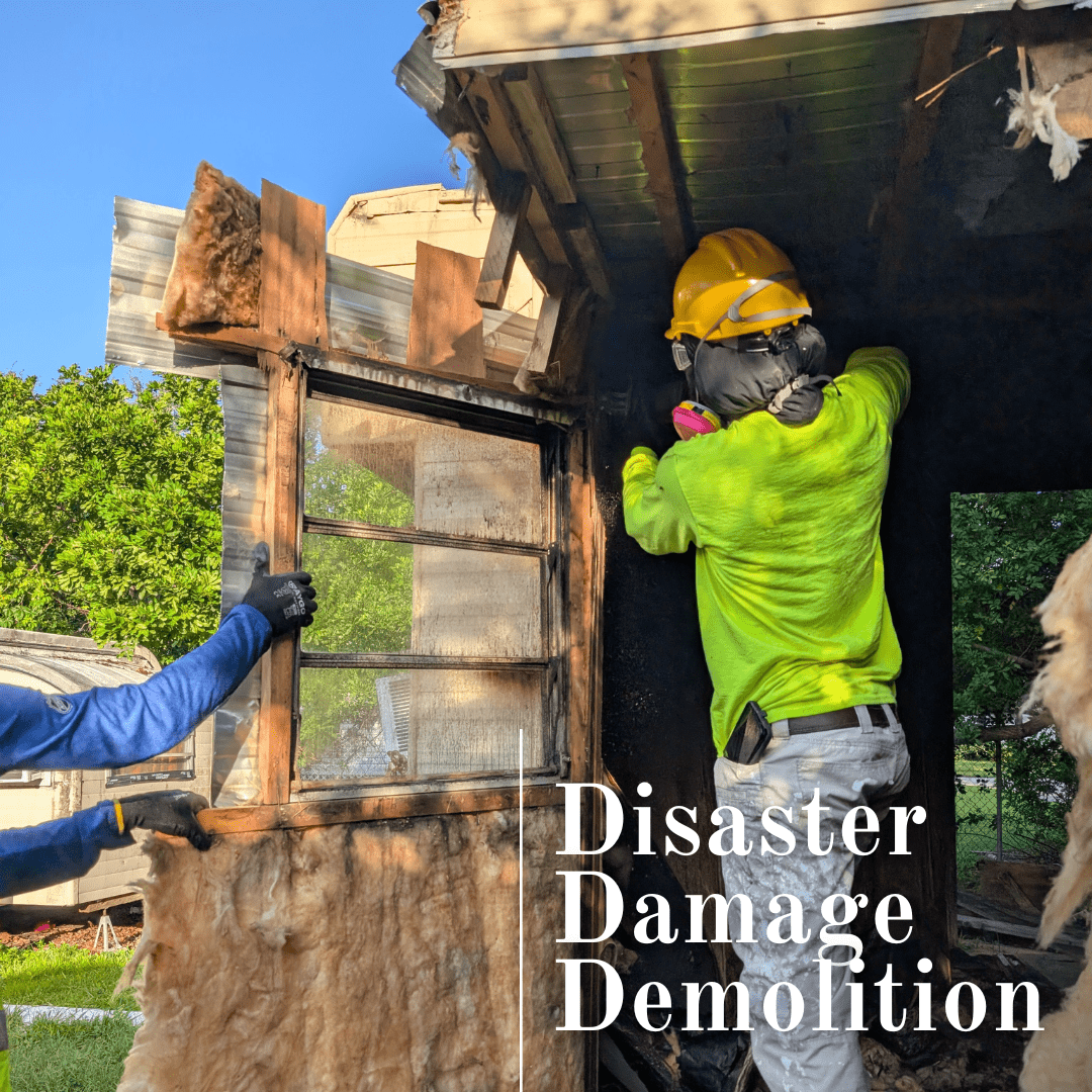 disaster damage demolition tampa bay